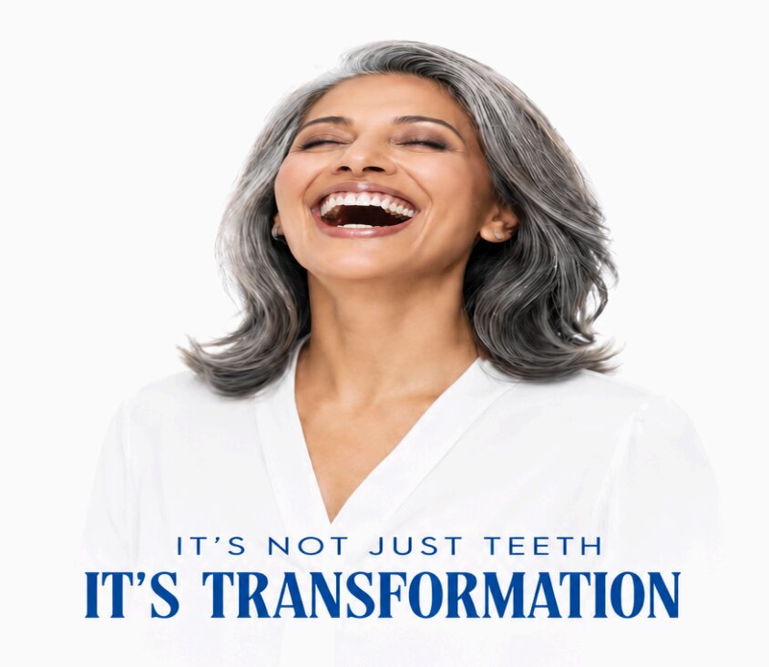 It's not just teeth, it's transformation